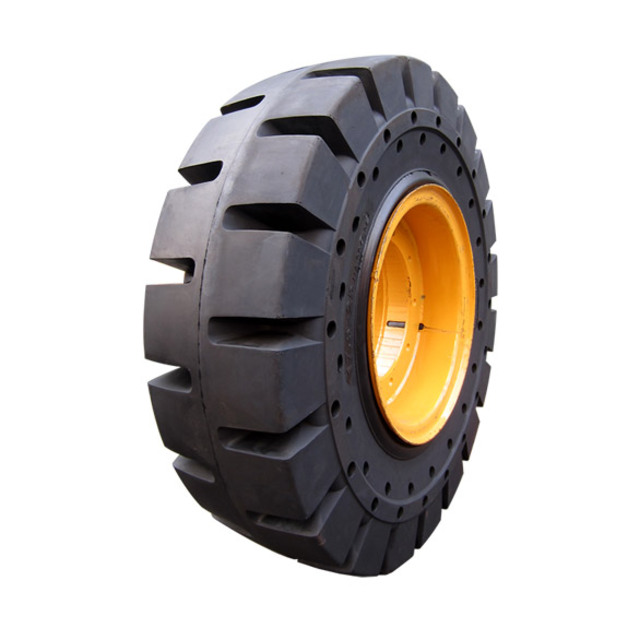 Solid engineering tire